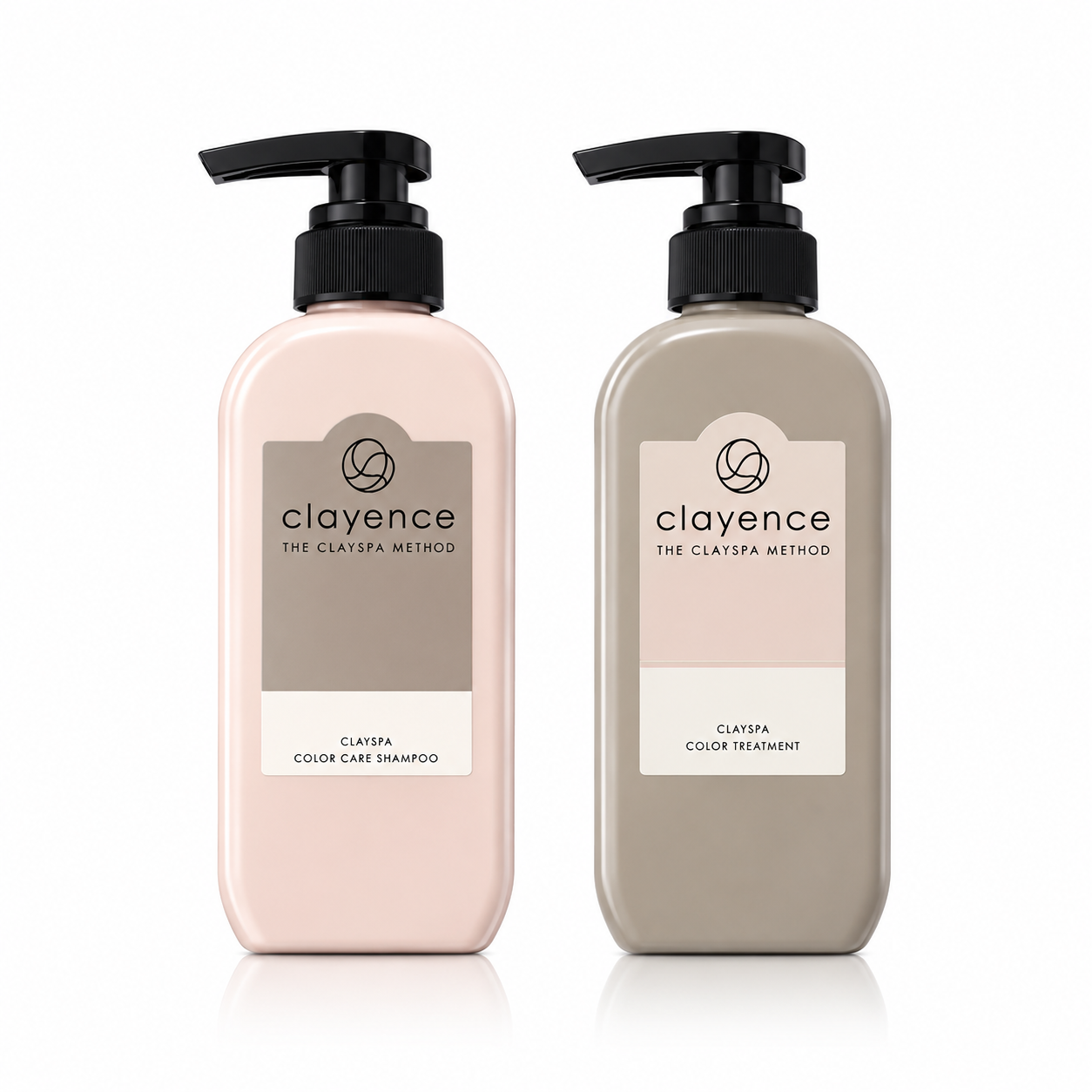 Clayence クレイエンス クレイスパ シャンプー＆トリートメントセット 235g＋300ml モカブラウン 白髪染め 2点セット