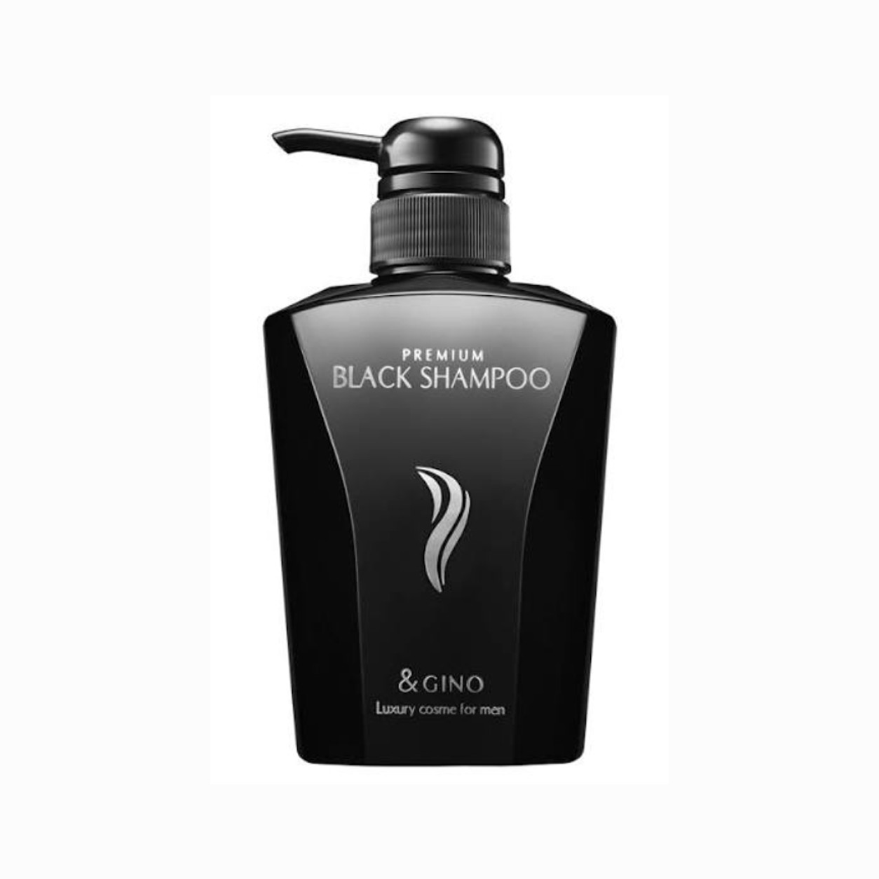 &GINO 頭皮ケア プレミアムブラックシャンプー 400ml スカルプ 男性用 メンズ