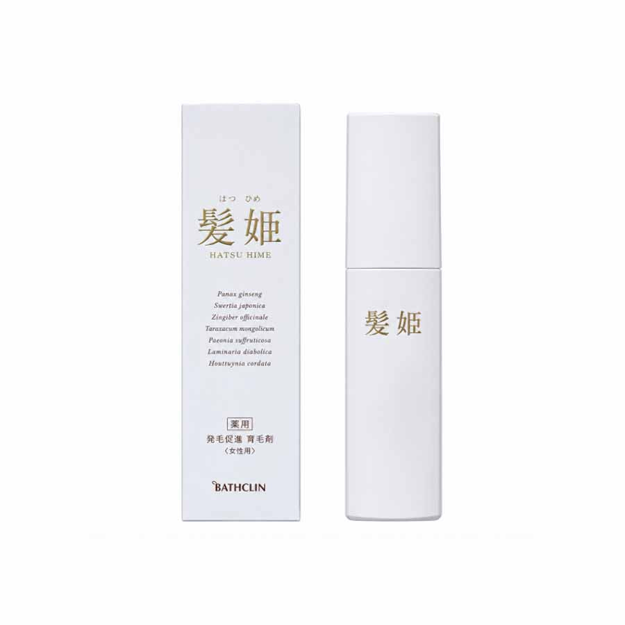 バスクリン 髪姫 120ml 発毛促進 育毛剤 女性用 薄毛 脱毛予防 毛生促進 養毛