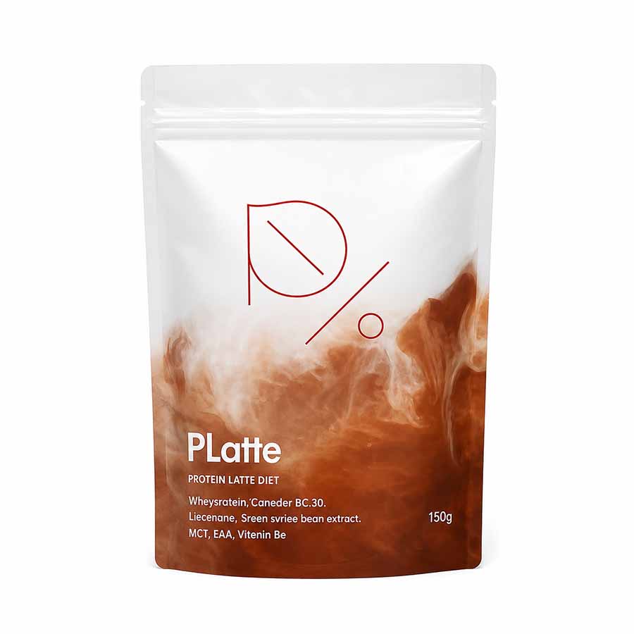 PLatte プラッテ 150g 約30回分 コーヒー 置き換え プロテイン たんぱく質 乳酸菌 カフェラテ味